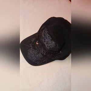 Harley Davidson black women's hat